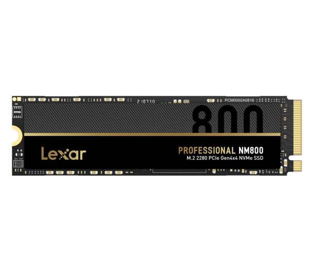 Lexar 1TB M.2 PCIe Gen4 NVMe NM800 - 680791 - zdjęcie